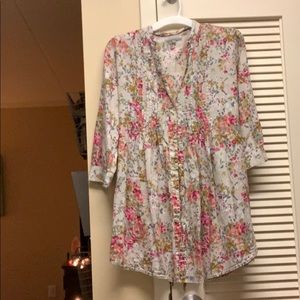 Flowery Blouse